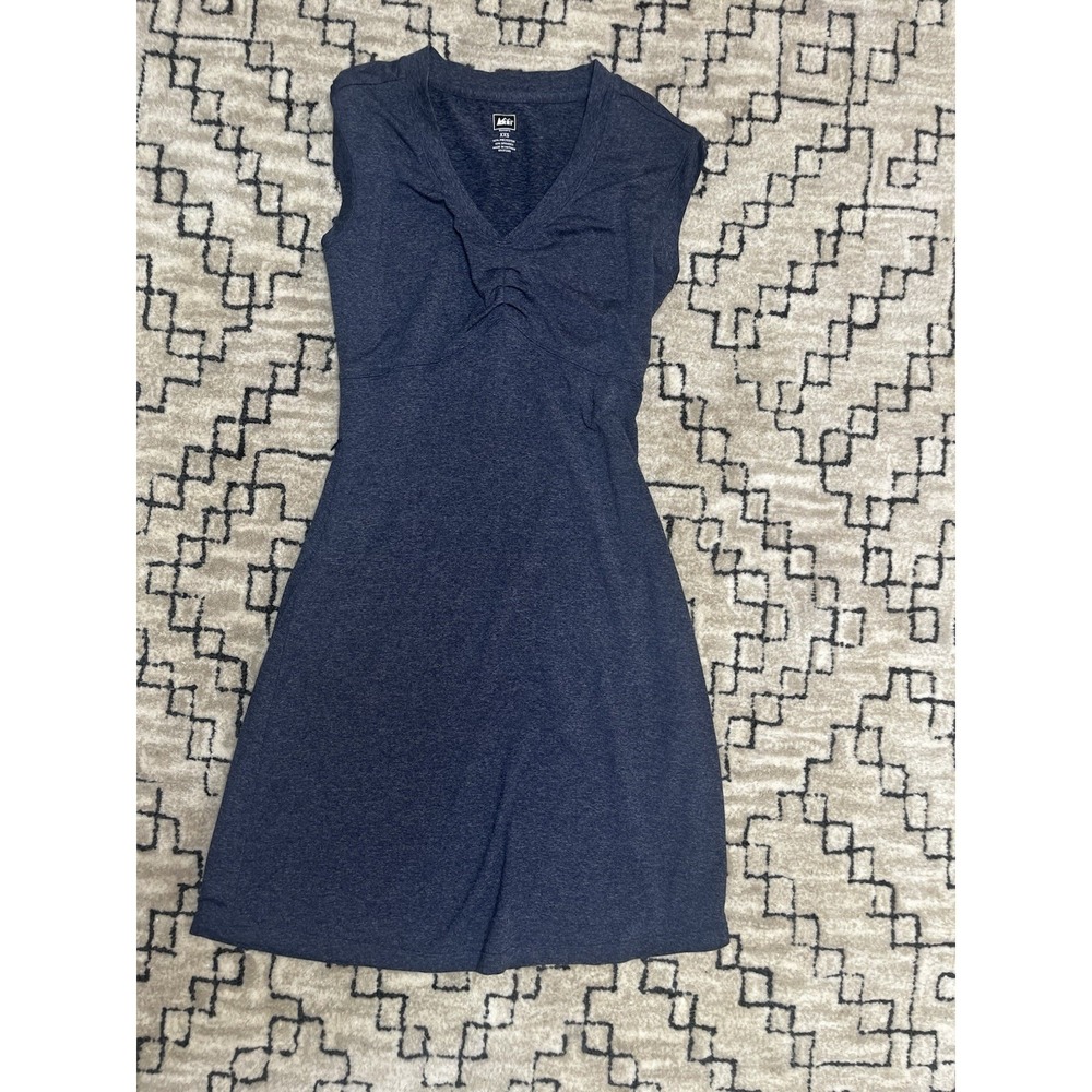 Rei Short Sleeve Dress Gray Size XXS AthLeisure